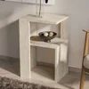 Hanah Home pomoćni sto Silent, 36 cm, travertin