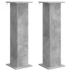 Stalak za biljke 2 pcs Betonska siva 30,5 x 30 x 100,5 cm