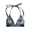 Calvin Klein Swimwear Bikini zgornji del barva blata/svetlo siva/črna