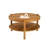 Hanah Home Klub sto Monza, 80x48 cm, Braon