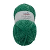 Preja SAMET - 100 g / 100 m - temno zelena