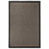 Vidaxl Zunanja preproga ploščato tkanje 160x230 cm temno rjava