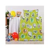 Otroška posteljnina Jungle zelena EMI, Otroški set 90x130 + 45x65