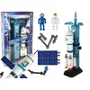 slomart Igra Misija v vesolje: raketa, astronavti, izstrelišče, 15 delov, luči in zvoki