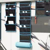Vreća za spremanje s pohranom Crna i Plava 125 x 48 cm oxford