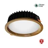 APLED - LED ugradna RONDO WOODLINE LED/12W/230V 3000K prečnik 20 cm masivni hrast