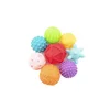 Teddies Komplet 8 žogic s teksturo gume 6-7 cm, 6m+