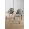 HANAH HOME Set stolica (6 komada) Axle Grey Chrome
