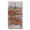 tulup.si Steklena navpična ura Wall rdeče zid 30x60 cm