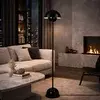 Opviq Podna lampa, Crna