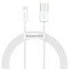 Baseus Superior Series kabel USB na Lightning 2.4A 1,5m (bijeli)