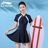 Li-Ning Ženski jednodelni kupaći kostim 476, Crni