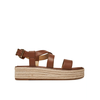 Espadrile MICHAEL Michael Kors Lynn 40S5LYFS1L Rjava
