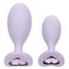 Cal Exotics – First Time Crystal Booty Duo - Vijolična