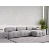 Atelier del Sofa Ugaona garnitura Petite, 290x160 cm, Svetlosiva