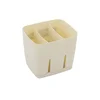 PLASTIČNI CEDILNIK ZA JEDILNI PRIBOR 13,5X11,5X12CM KREMNI - BEN