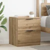 Noćni ormar s ladicama 2 pcs Umjetnički hrast 45 x 39 x 50cm
