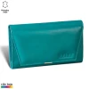Princ Leather Ženski novčanik Trapez, Tirkizna