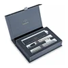 Parker poklon set im stainless steel ct - hemijska olovka + nalivpero ( PK68334 )