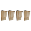 vidaXL Hišice za netopirje 4 kosi 22x12x34 cm les