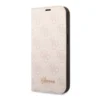 Maska na preklop Guess PC/ TPU 4G Metal Camera Outline Book za iPhone 14 Pro Pink.