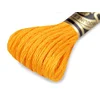 Vezeninska preja DMC Mouliné Spécial Cotton - oranžno-rumena