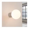 Sollux SL.1742 - Kupatilsko zidno svetlo HALO 1xG9/8W/230V IP44 taupe