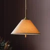 Globen Lighting viseča svetilka IRIS 25, mokka rjava, O 25 cm - Dnevna soba/jedilnica - Skandinavski - moka rjava, bela - Tkanine/tekstil