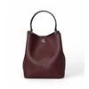 Lauren Ralph Lauren za ženske. 431969365008 Mala usnjena križna torba Reese bordo barve (OSFA), Priložnostno, Maroon