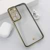 Maska za telefon Luxury Crystal Clear za Samsung A55/ A556B, Zelena