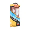 Auto punjac LDNIO DL-C22 dual USB 2.1A sa type C kablom beli