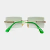 MARIÉE Naočare za sunce - Rimless Green