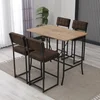 Hanah Home Set barskih stolova i stolica, 110 x 92 x 70 cm, 5 delova, Braon