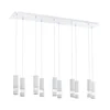 EGLO viseća lampa BERNABETA 10×GU10 117 cm bela LED 4000 lm 3000 K 39703