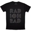 Radiohead Note Pad Black L Majica