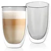 shumee Dvostenski termo kozarci za latte kavo DOUBLE 460 ml 2 kosa.