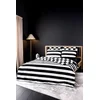 Lessentiel Maison Set posteljina Code, 200 x 220 cm, Crna