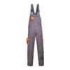 CONTRAST Monsun Radne pantalone sa tregerima Sivo-oranž 3XL