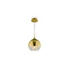 Maytoni P140-PL-110-1-G - Lestenec na vrvici FERMI 1xE27/60W/230V zlata