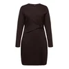 Vero Moda Curve Obleka VMCKANVA rjava
