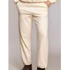Sinsay - Wide leg pantalone - krem