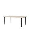 Jela Klub sto Soffy KLS/SF, 110x41x65cm, Prljavo beli