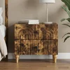 Nočna omarica Dimljen hrast 62 x 34,5 x 48 cm Inženirski les