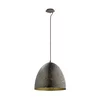 EGLO Viseća lampa SAFI E27 41 cm braon/zlatna 49815