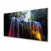 tulup.si Slika na akrilnem steklu Slap narava 120x60 cm 2 obešalnika