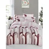 Lessentiel Maison Komplet posteljine Rodya, 160x220cm, Bordo