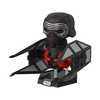 Funko POP! Star Wars: The Rise of Skywalker figura, Supreme Leader Kylo Ren in Tie Whisper #321