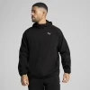 Mens Puma TAD TECH Woven Full Zip, Black, Size M, Clothing