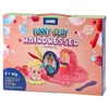 JUNIOR Masa za oblikovanje sa kalupima Frizer Funny clay, Roze