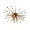 Endon 81937 - Plafonska lampa 4xE14/40W/230V, prečnik 80 cm, zlatna
